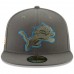 Men's Detroit Lions New Era Olive 2017 Salute To Service 59FIFTY Fitted Hat 2783161